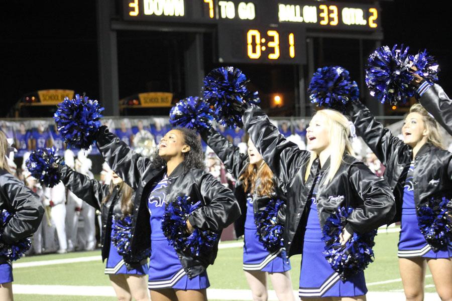 Cheerleaders Up School Spirit