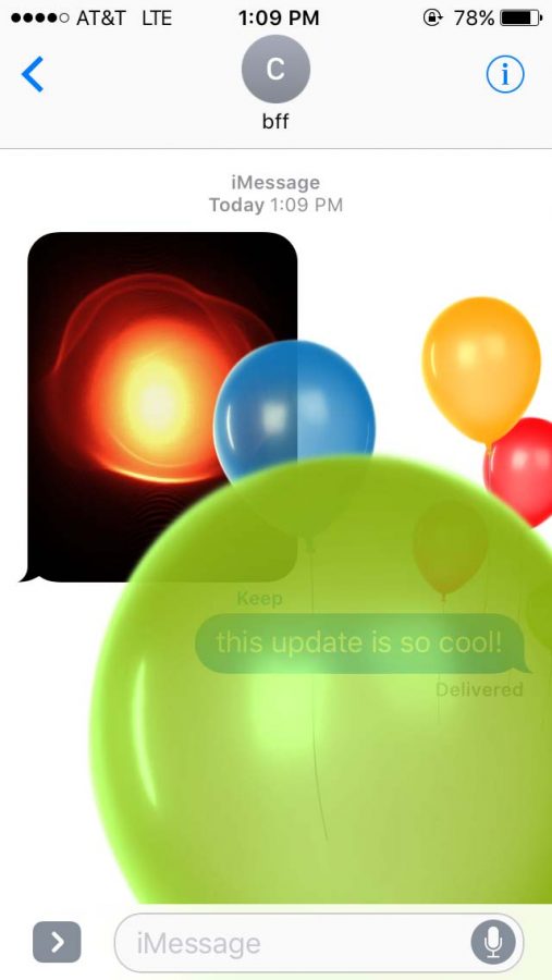 New Update of iOS 10