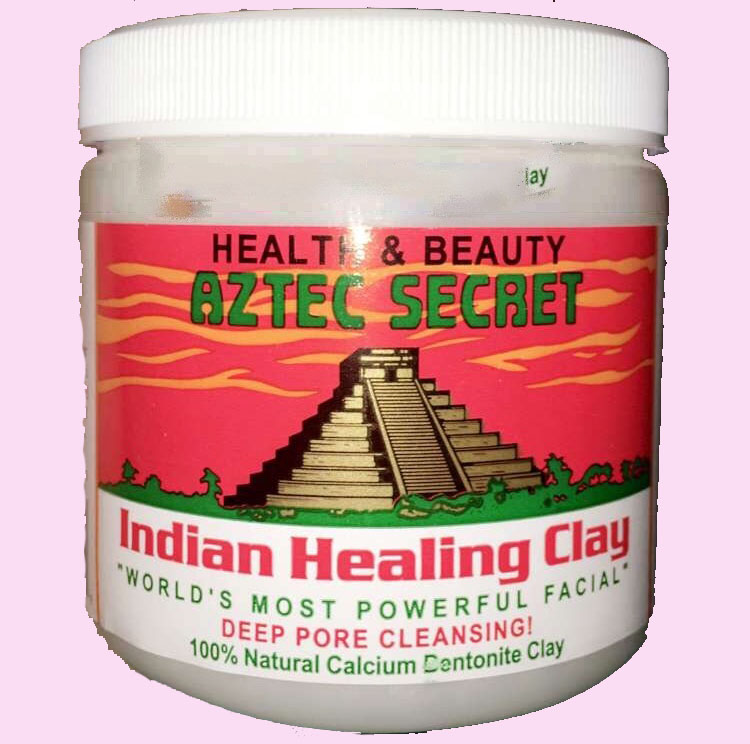Indian Healing Clay facial mask.