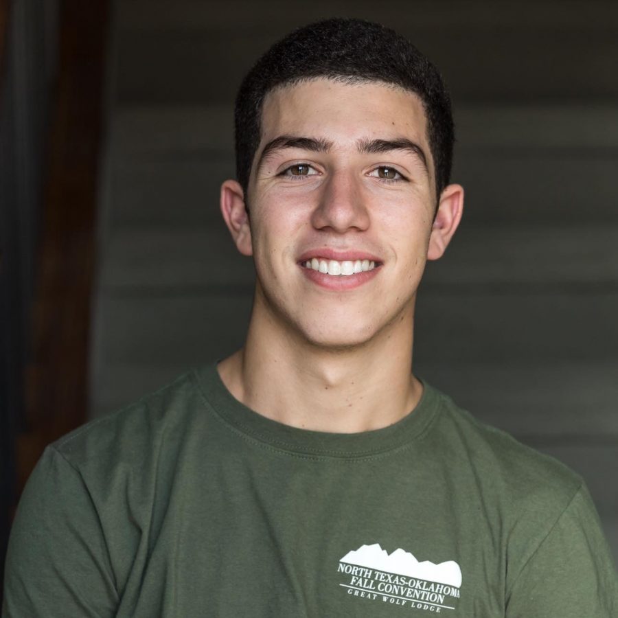 Newly elected SCP Samuel Starr poses for a picture.