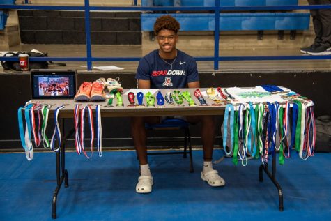 Jayden Louis-Pierce, Track and Field, University of Arizona