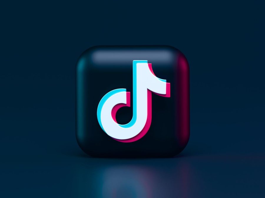 Tik tok social media app logo.
